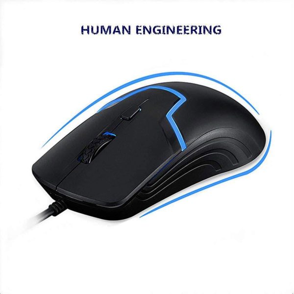 HP M100 Wired Gaming Optical Mouse 6