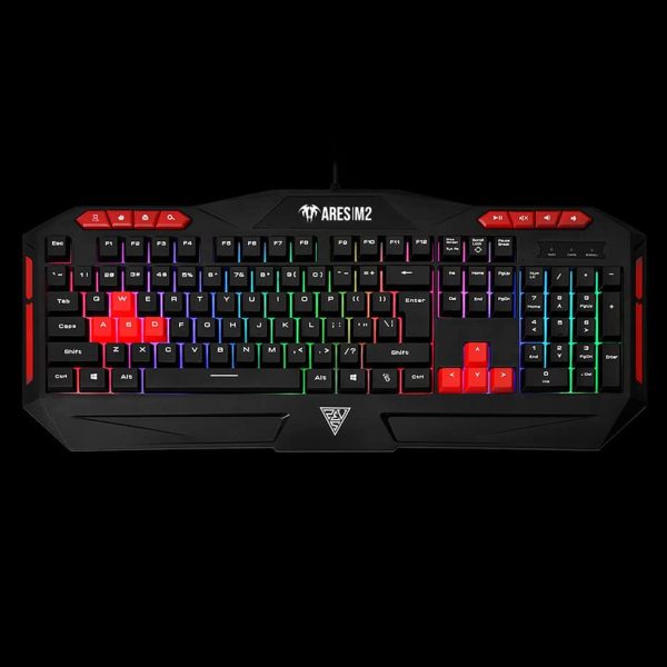 Gamdias ARES M2 Gaming Keyboard Mouse and Mouse Mat Combo 9