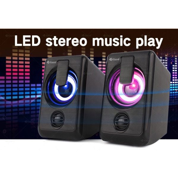 Kisonli L 1010 MINI LED MUSIC MOBILE SPEAKER 8