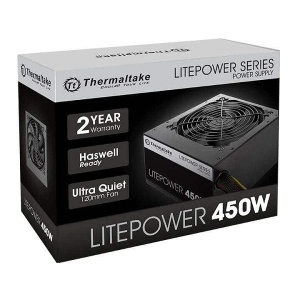 tharmaltake litepower series power supply litepower 450w 6