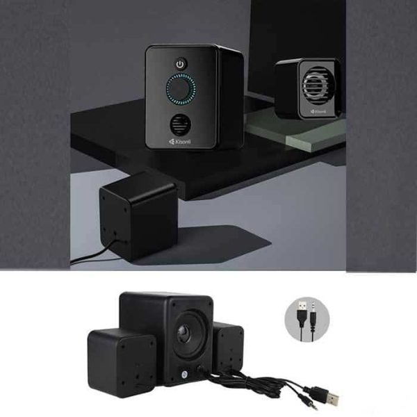 Kisonli U 3000 big AUX home computer portable usb speaker 4