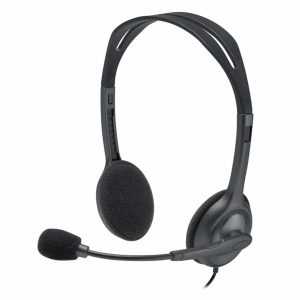 Logitech Stereo Headset H111 Single Port Headphopne 1