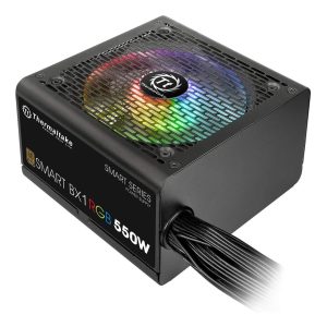 thermaltake 550w smart bx1 rgb 80 bronze rgb power supply 1 1