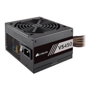 corsair vs450 450w 80 plus white certified non modular power supply 1